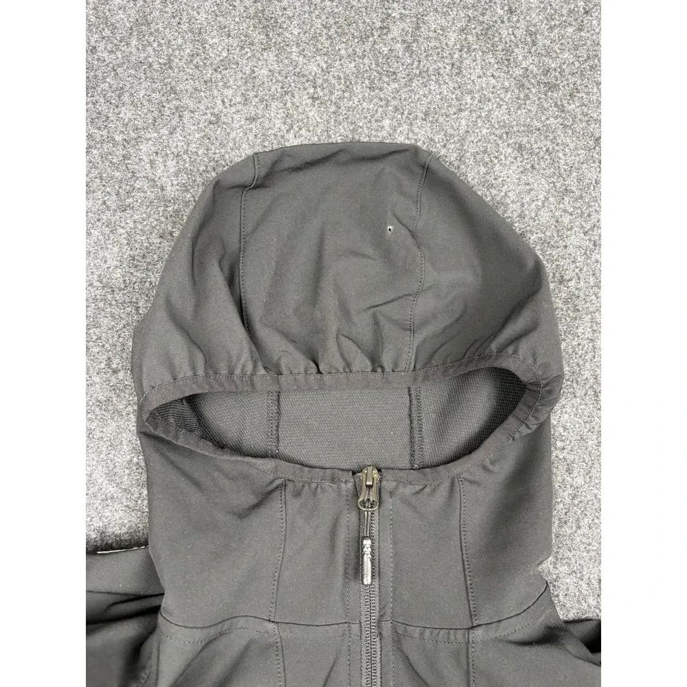 The North Face Mens Black WindWall Softshell Hooded Jacket Size S Small